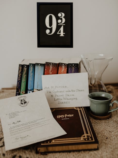 Classic books and letters